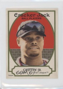 2005 Topps Cracker Jack Mini Stickers Ken Griffey Jr #5 HOF