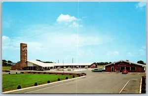 Vtg Perry Georgia GA Capri Motel & Restaurant 1960s View Postcard - Picture 1 of 2