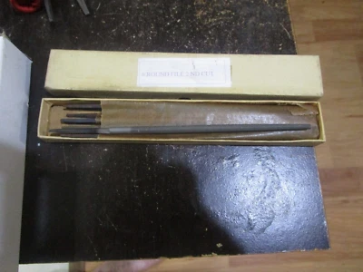 10 NOS 6" Round 2nd Cut Metal Files Good Quality Import Great Price - Image 1 of 4