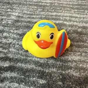 Rubber Duck Surfer Decor Car Home Office Cute Ornament Cute Ocean Beach Ducky - Picture 1 of 7