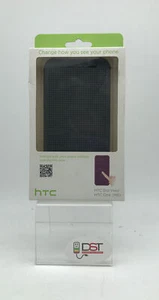 Cover Case HTC a Portafoglio per HTC ONE M8 Grigia Plastica - Foto 1 di 3