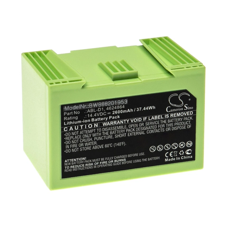 Akku für iRobot Roomba e515040 5150 7150 7550 e5 e5150 e515020 2600mAh 14,4V - Bild 1 von 2