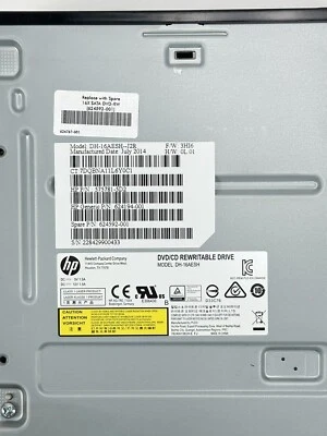 HP 16x SATA CD/DVD-RW Drive DH-16AESH--J2R 624592-001 - Image 1 of 4