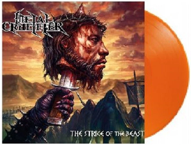 METAL CRUCIFIER - The Strike of the Beast (LIM.100 ORANGE V.*SPEED METAL PERU) - Bild 1 von 1