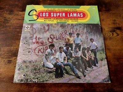 LOS SUPER LAMAS LP/LOS GALANES CANTANTES/ORIGINAL 1985 PRESS/NEW SEALED/PROMO!! - Image 1 of 2