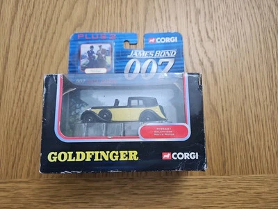 Corgi James Bond 007 Goldfinger TY95601 Rolls Royce Data Cards (New Tatty box) - Image 1 of 4