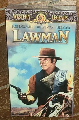 Lawman (VHS, 1998, MGM) Burt Lancaster/Robert Ryan/Lee J. Cobb! - Image 1 of 2
