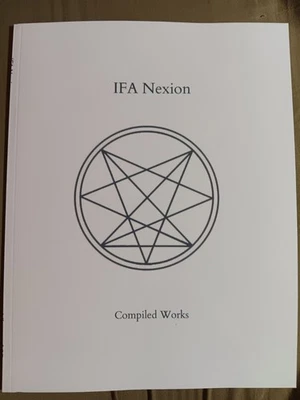 IFA Nexion Order Of Nine Angles ONA O9a Crowley Liber AI Thelema Satanism - Image 1 of 4