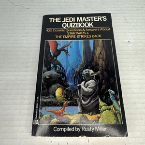 Vintage THE JEDI MASTER'S QUIZBOOK Rusty Miller 1982 Ballantine PB 1ª Edición - Imagen 1 de 2