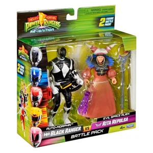 Mighty Morphin Power Rangers Re-Ignition - Black Ranger VS Rita Repulsa Battle P - Bild 1 von 8