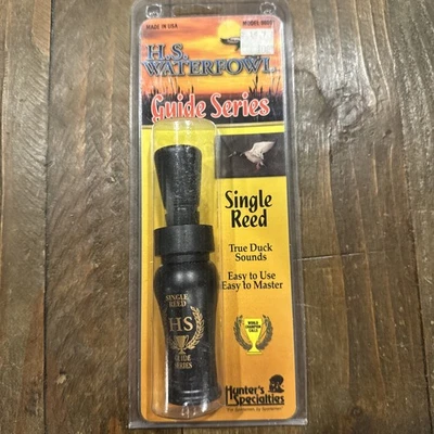 Hunter's Specialties H.S. Waterfowl Guide Series Single Reed Duck Call 08001 - Image 1 of 3