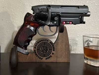 Tomenosuke Paragon FX Blade Runner Blaster Wood Display Stand 1/2” Thick Steyr - Image 1 of 4