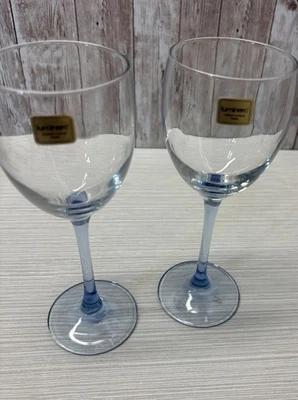 Juego de 2 copas de vino LUMINARC vintage azul claro ENVÍO GRATUITO Foto 1 de 4