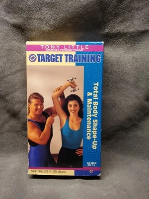 Tony Little - Target Training: Total Body Shape-Up  Maintenance (VHS) - Image 1 of 4
