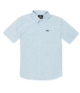 Volcom Boys Button Down Shirt Size 12/14 - Picture 1 of 1