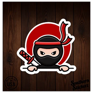 Japan Japanese Ninja - Vinyl Decal Sticker - Car Window Laptop - ebn8002 - Picture 1 of 6