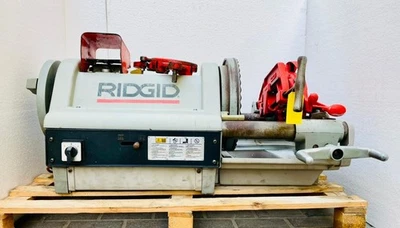 Ridgid 1224 Pipe Threader/Threading Machine ½" to 4" 220/240V BSPT Die Head #2 - Image 1 of 4