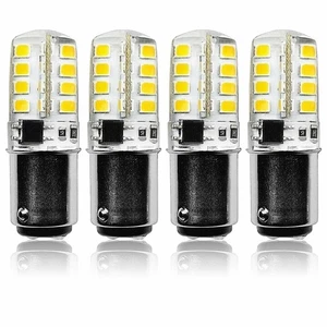 Luxrite 3W BA15D LED Bulb 2700K 200lm 40W Equivalent Double Bayonet Base 4-Pack - Picture 1 of 6