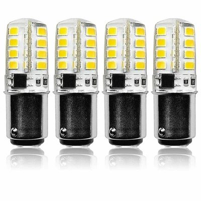 Luxrite 3W BA15D LED Bulb 2700K 200lm 40W Equivalent Double Bayonet Base 4-Pack - Image 1 of 4