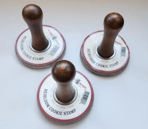 Nordic Ware Heirloom Cookie Stamps/Presses 3" ~ NEW Set of 3 ~ USA & Free Ship! - Picture 1 of 3