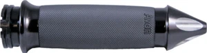 Empuñaduras de contorno personalizadas Avon deslizamiento de acelerador negro, pico CC-86-ANO-SPIKE - Imagen 1 de 1