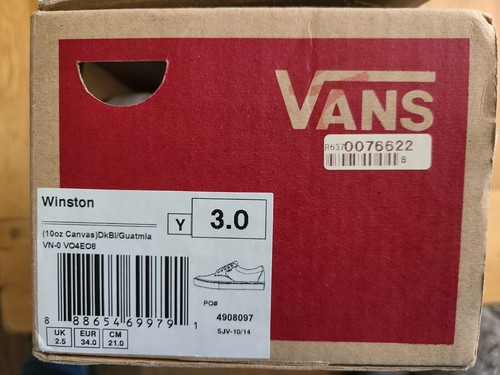 Scarpe Vans Winston bambino taglia 3UK