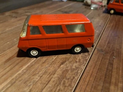 Tiny Tonka Orange Medic Van (Missing decals) - Image 1 of 4