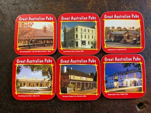 Vintage Great Australian Pub Coasters Set  Winfield Cigarettes Promotional - Imagen 1 de 9