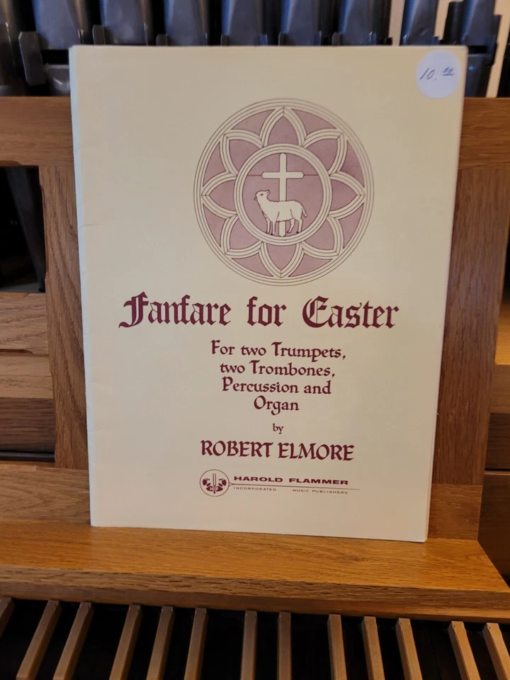 * Robert Elmore: Fanfarria para Pascua; cuarteto de órgano y latón (Flammer) Foto 1 de 1