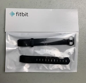 FITBIT Black REPLACEMENT Exercise Watch BAND  660-0538-01 B New Sealed - Picture 1 of 7