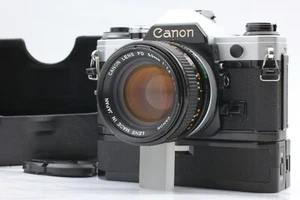 [EXC+++++] Canon AE-1 35mm Film Camera Silver + FD 50mm f/1.4 From JAPAN #919 - Picture 1 of 14