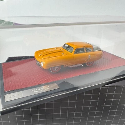 Modellino Matrix 1:43 Pegaso Z-102 Cùpula Coupé 1953 Yellow RARISSIMO - Immagine 1 di 4