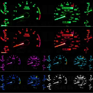 Dash Cluster Gauge LED Light Bulbs Kit w/ Socket For 79-93 Ford Mustang 3rd Gen - Picture 1 of 10