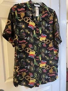 Impressions Plus Size Women’s short sleeve button up blouse size 22 XXL 3XL - Picture 1 of 4