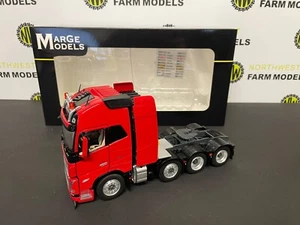 MARGE MODELS 1:32 SCALE VOLVO FH5 8X4 (2023 FACE LIFT) - RED - Picture 1 of 5