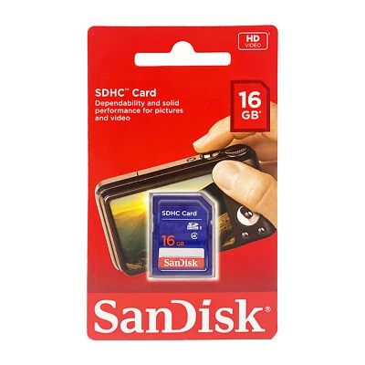 Sandisk SDHC Card 16GB - Image 1 of 2