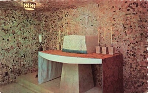 Gesegneter Sakramentenraum, katholische Kapelle Air Force Academy Farbe Federn PC 67 - Bild 1 von 2
