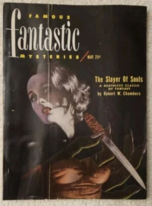 May 1951 Famous Fantastic Mysteries, Witch Doctor Lukundoo by Edward Lucas White - Picture 1 of 5