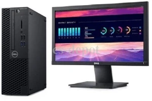 Dell Desktop Computer PC i5 8th 16GB RAM 256GB, 22" LCD, Windows 10 Pro, WiFi - Picture 1 of 4