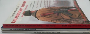 AK47 - 3 Book Lot: The official Soviet AKM Manual, The AK47 and AK74 Kalashnikov - Imagen 1 de 10