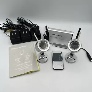 Sistema di sicurezza Nortech con 2 telecamere, ricevitore e manuale - E-CMKIT001 - Funzionante - Foto 1 di 14
