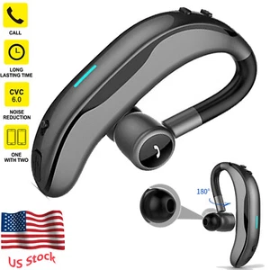 Wireless Bluetooth Headset Sport Headphone Earphone with Mic Hands-free Call - Picture 1 of 12