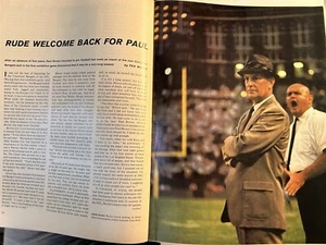 1968 Sports Illustrated CINCINNATI 1ST Bengals PAUL BROWN The Old Master Returns - Picture 1 of 4