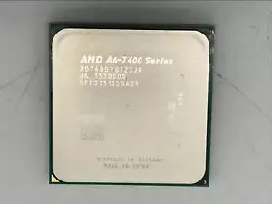 AMD A6 PRO-7400B CPU APU 3.5GHz Dual-Core FM2+ Radeon R5 AD740BYBI23JA - Picture 1 of 4