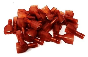 Install Bay 22-18AWG roter Stecker isoliert Nylon schnell trennt 200 Stck. - Bild 1 von 2