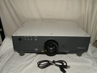 Panasonic PT-D5500UL, 1024x768 DLP  XGA Home Theater Projector w/ Ceiling Mount - Image 1 of 4