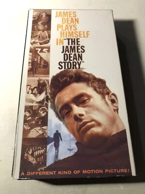 The James Dean Story (1957) VHS Documentary Biography 1990 Release Foto 1 de 3