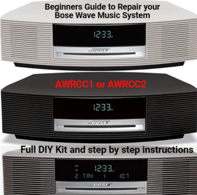 Bose Wave Music System NO (Radio CD) AWRCC1 & AWRCC2  *Repair DIY SERVICE KIT* - Image 1 of 3