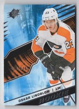 2018-19 Upper Deck Black Diamond Exquisite Collection Rookies Oskar Lindblom