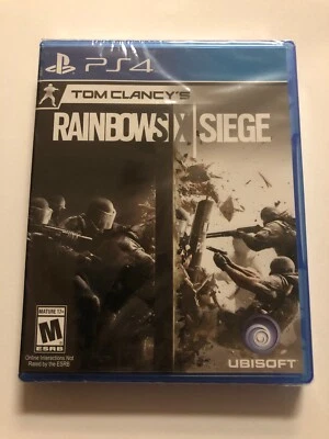 PlayStation 4 PS4 Tom Clancy’s Rainbow Six 6 Siege NEW Game Free shipping - Image 1 of 2
